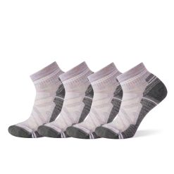 Smartwool Merino Socks Women's Hike Ankle Socks 4-Pack