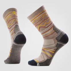 Smartwool Merino Socks Hike Mountain Range Pattern Crew Socks