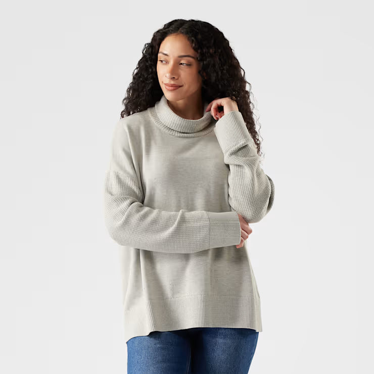 Smartwool Merino Socks Women's Edgewood Cowl Neck Sweater