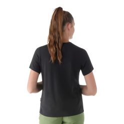 Alternative view of Smartwool Merino Socks Women's Perfect Crew Short Sleeve Tee