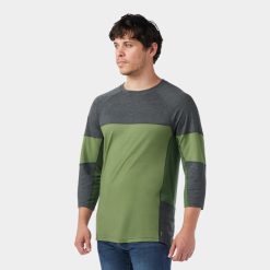 Smartwool Merino Socks Men's Mountain Bike 3/4 Sleeve Jersey