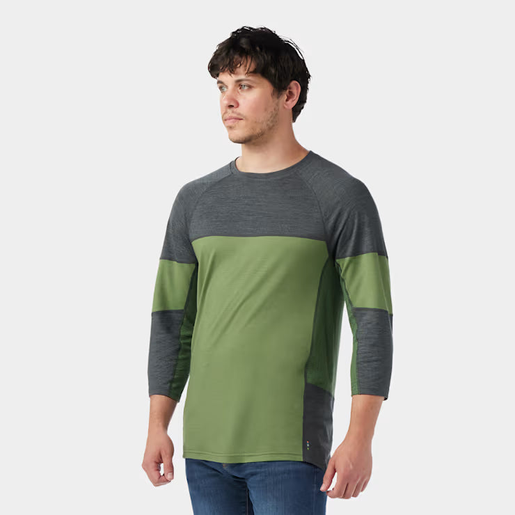 Smartwool Merino Socks Men's Mountain Bike 3/4 Sleeve Jersey