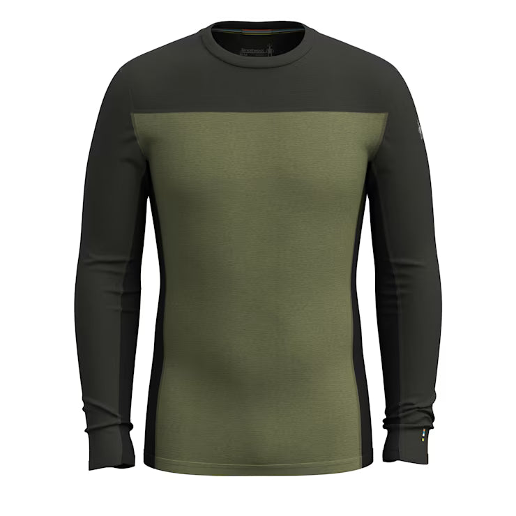 Smartwool Merino Socks Men's Classic Thermal Merino Base Layer Colorblock Crew - Image 3