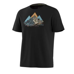 Alternative view of Smartwool Merino Socks Men's Peak Bagger Active Short Sleeve Graphic Tee