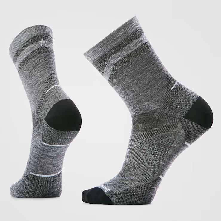 Smartwool Merino Socks Run Mid Crew Pattern Socks