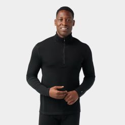 Smartwool Merino Socks Men's Classic Thermal Merino Base Layer 1/4 Zip