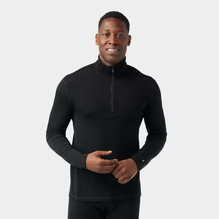 Smartwool Merino Socks Men's Classic Thermal Merino Base Layer 1/4 Zip