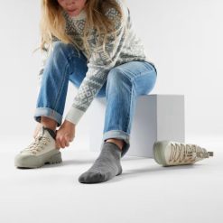 Alternative view of Smartwool Merino Socks Women's Everyday Roll Top Crew Socks