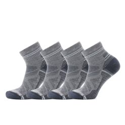 Smartwool Merino Socks Women's Hike Ankle Socks 4-Pack