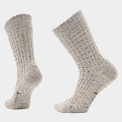 Smartwool Merino Socks Women's Everyday Cozy Waffle Press Crew Socks