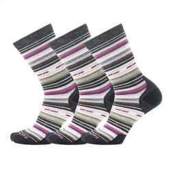 Smartwool Merino Socks Everyday Margarita Crew Socks 3-Pack