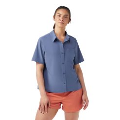Smartwool Merino Socks Wome's Everyday Short Sleeve Button Down