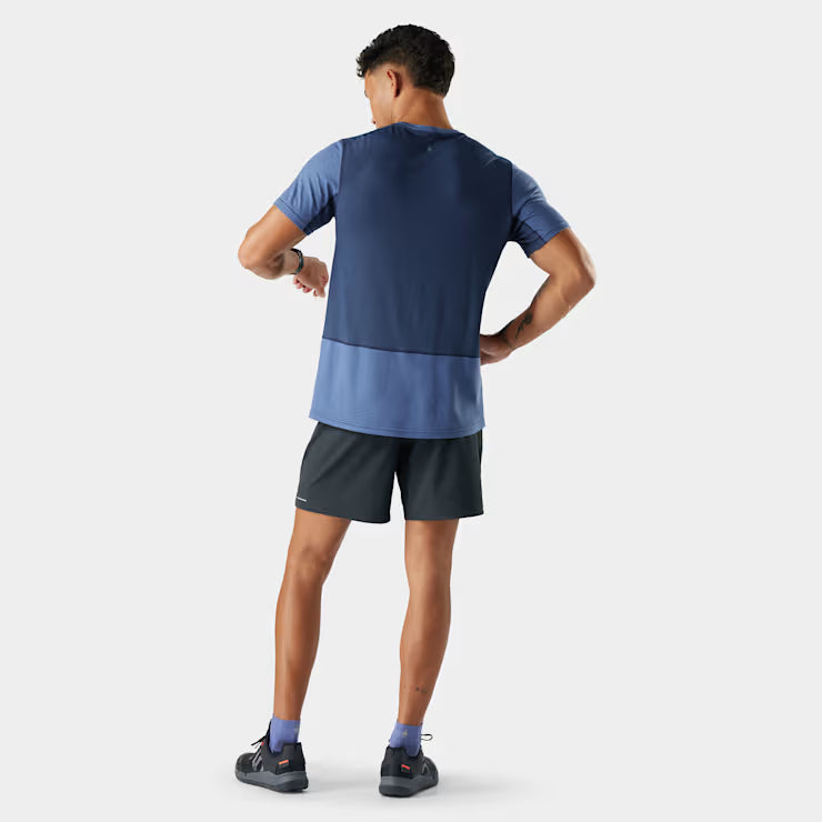 Smartwool Merino Socks Men's Mountain Bike Short Sleeve Jersey - Image 3