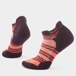 Smartwool Merino Socks Women's Run Stripe Low Ankle Socks