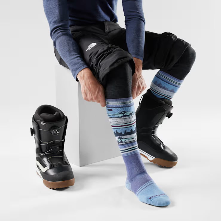 Smartwool Merino Socks Snowboard Snowmobile Over The Calf Socks - Image 2
