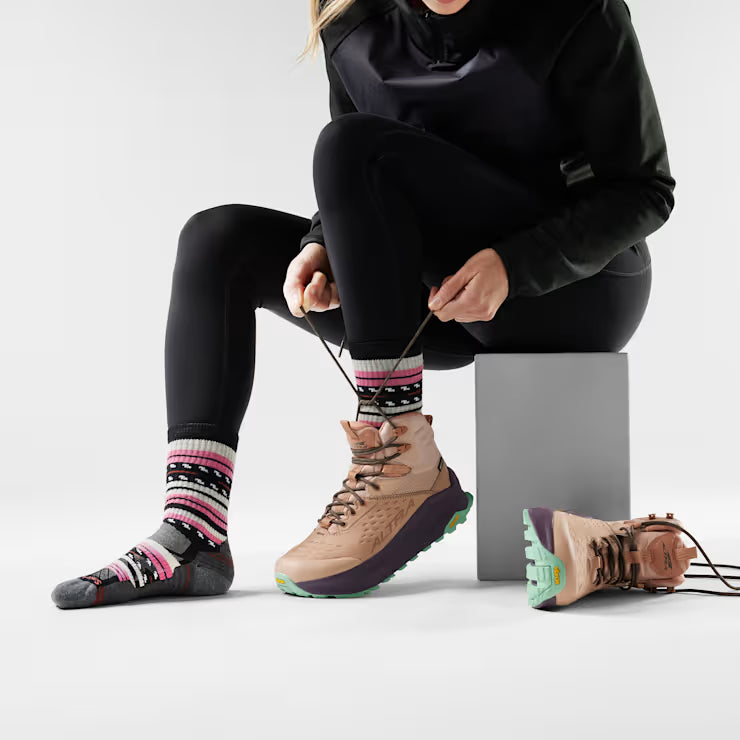 Smartwool Merino Socks Women's Hike Margarita Crew Socks - Image 2
