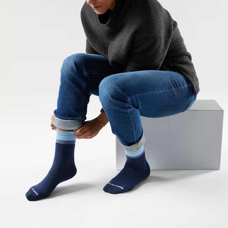 Smartwool Merino Socks Women's Everyday Cozy Best Friend Crew Socks - Image 2