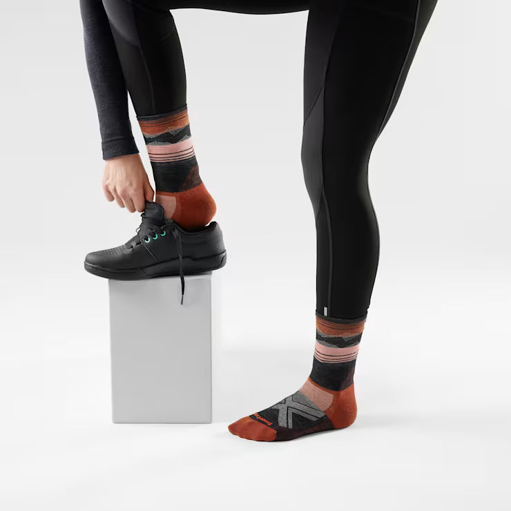 Smartwool Merino Socks Women's Bike Cold Weather Crew Socks - Image 2