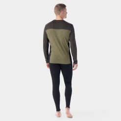 Alternative view of Smartwool Merino Socks Men's Classic Thermal Merino Base Layer Colorblock Crew