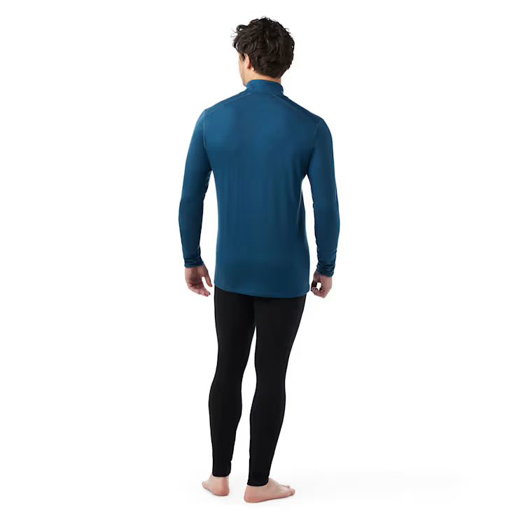 Smartwool Merino Socks Men's Classic All-Season Merino Base Layer 1/4 Zip - Image 2