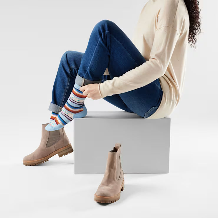 Smartwool Merino Socks Women's Everyday Margarita Crew Socks - Image 2