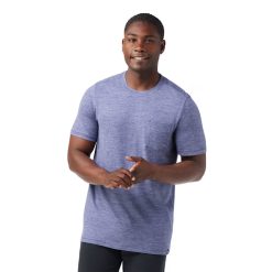 Smartwool Merino Socks Men's Merino Hemp Blend Short Sleeve Pocket Tee