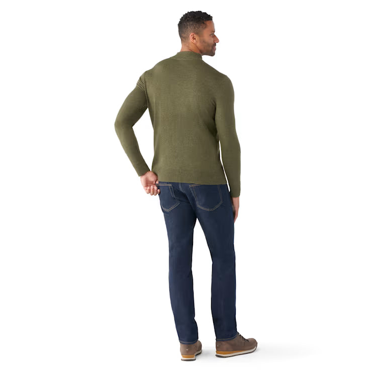 Smartwool Merino Socks Men's Sparwood 1/4 Zip Sweater - Image 3