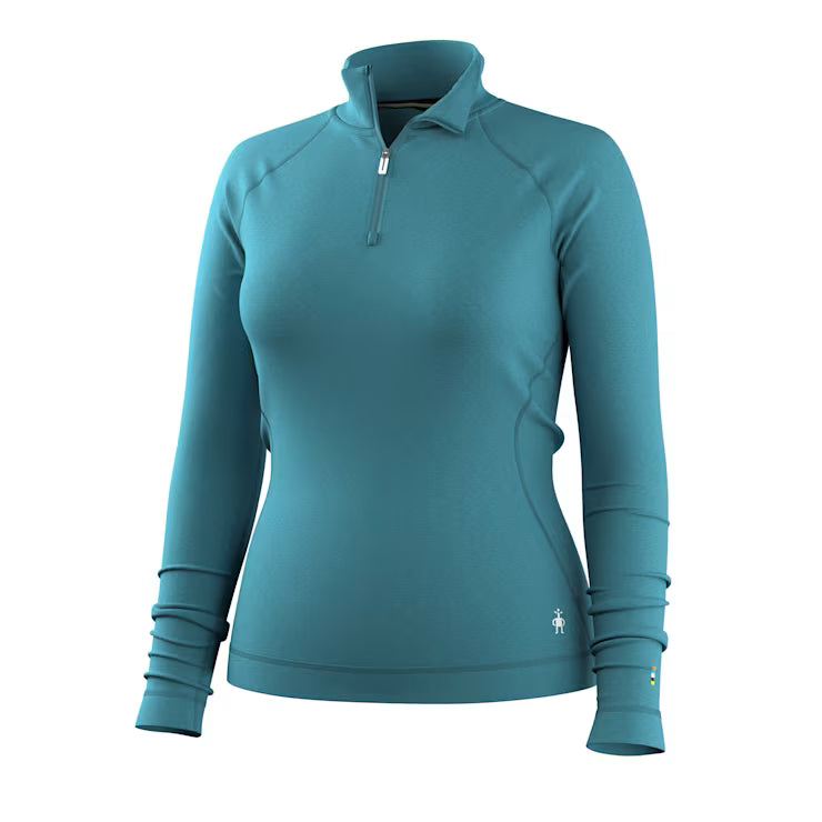Smartwool Merino Socks Women's Classic Thermal Merino Base Layer 1/4 Zip - Image 2