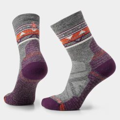 Smartwool Merino Socks Women's Hike Zig Zag Valley Mid Crew Socks