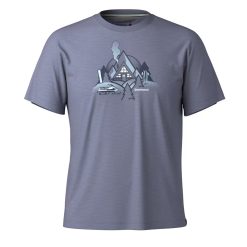 Alternative view of Smartwool Merino Socks Alpine A-Frame Short Sleeve Graphic Tee