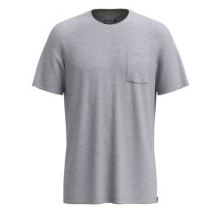 Alternative view of Smartwool Merino Socks Men's Merino Hemp Blend Short Sleeve Pocket Tee