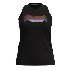 Alternative view of Smartwool Merino Socks Women's Mountain Horizon Graphic Tank