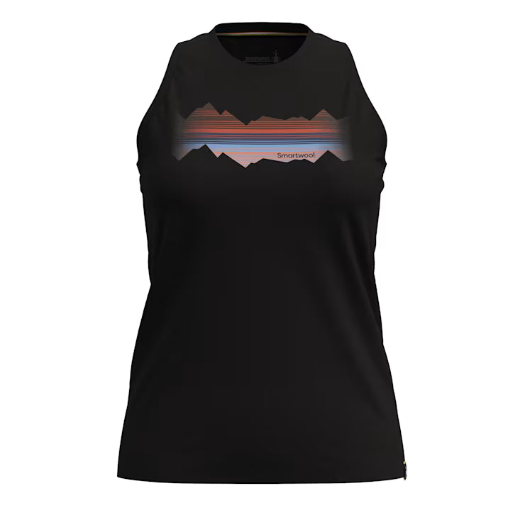 Smartwool Merino Socks Women's Mountain Horizon Graphic Tank - Image 2