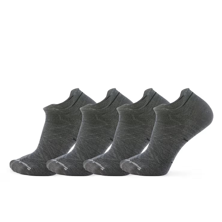 Smartwool Merino Socks Run Low Ankle Socks 4-Pack
