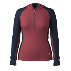 Alternative view of Smartwool Merino Socks Women's Classic Thermal Merino Base Layer 1/2 Zip Hoodie