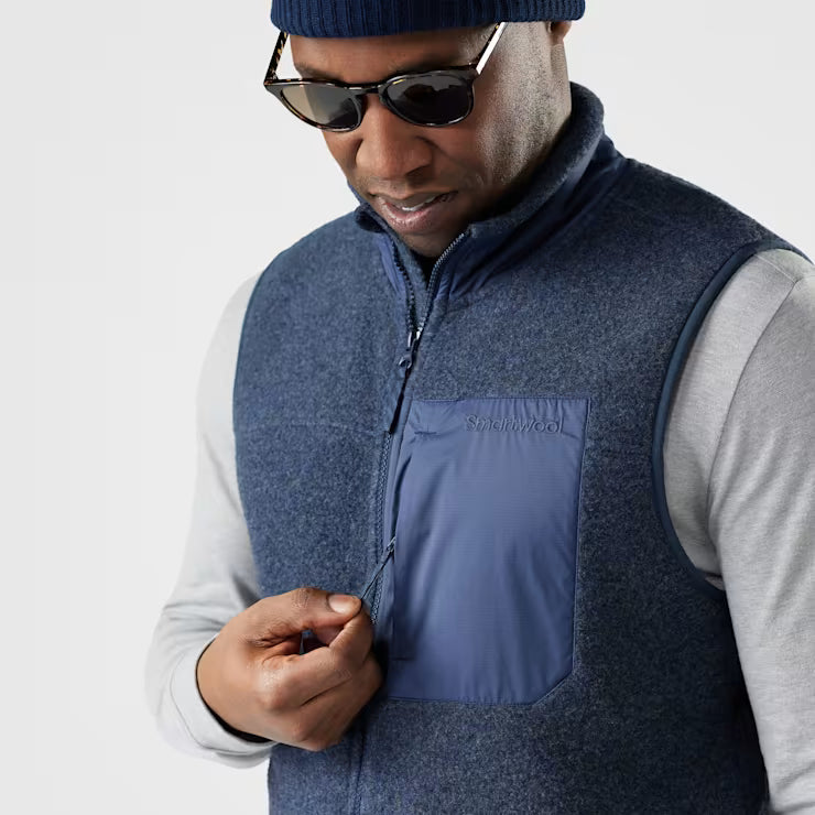 Smartwool Merino Socks Men's Second Cut? Fleece Vest - Image 3