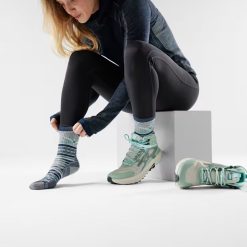 Alternative view of Smartwool Merino Socks Women's Hike Dragon Stitch Mid Crew Socks