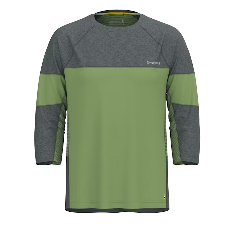 Smartwool Merino Socks Men's Mountain Bike 3/4 Sleeve Jersey - Image 5