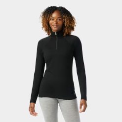 Smartwool Merino Socks Women's Classic All-Season Merino Base Layer 1/4 Zip