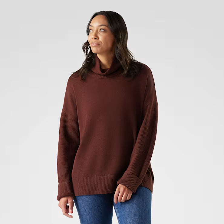 Smartwool Merino Socks Women's Edgewood Cowl Neck Sweater