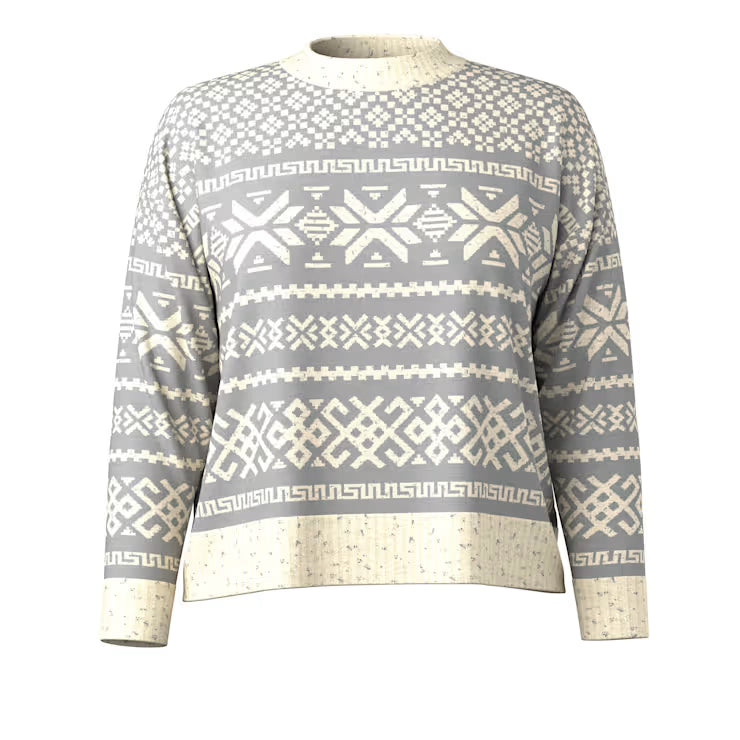 Smartwool Merino Socks Women's Edgewood Heritage Crew Sweater - Image 4