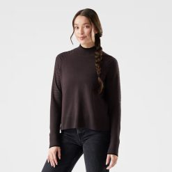 Smartwool Merino Socks Women's Edgewood Mock Neck Sweater