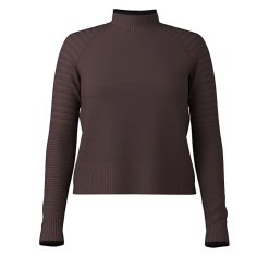 Alternative view of Smartwool Merino Socks Women's Edgewood Mock Neck Sweater