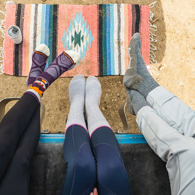 Smartwool Merino Socks Hike Classic Edition Second Cut? Crew Socks - Image 4