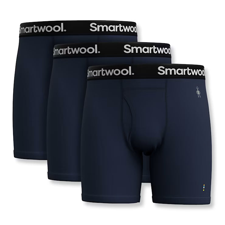 Smartwool Merino Socks Men's Merino Boxer Briefs 3-Pack