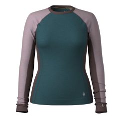 Alternative view of Smartwool Merino Socks Women's Classic Thermal Merino Base Layer Colorblock Crew