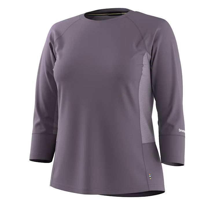 Smartwool Merino Socks Women's Mountain Bike 3/4 Sleeve Jersey - Image 4