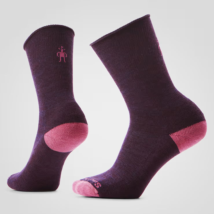Smartwool Merino Socks Women's Everyday Roll Top Crew Socks