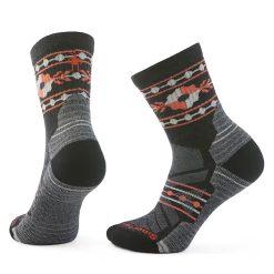 Smartwool Merino Socks Women's Hike Retro Floral Mid Crew Socks