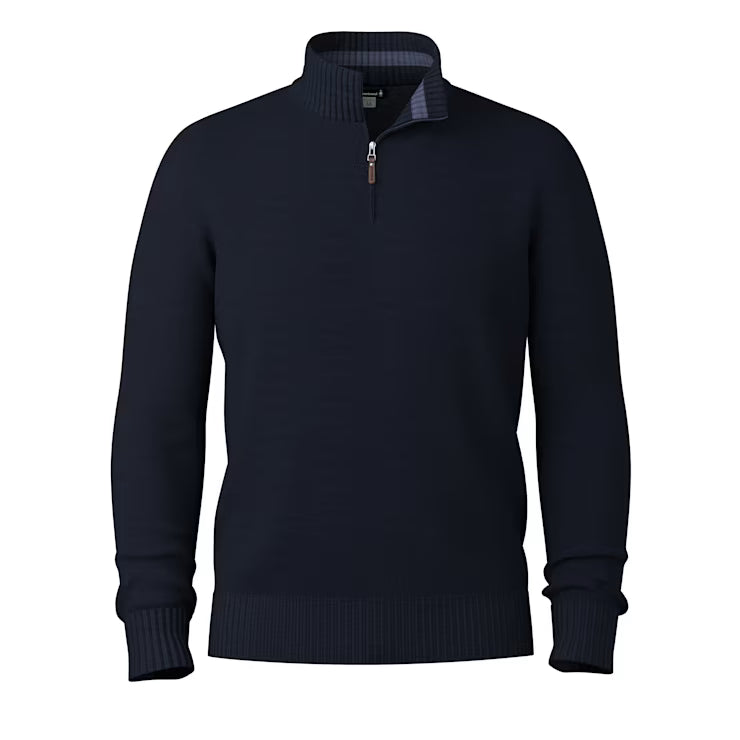 Smartwool Merino Socks Men's Sparwood 1/4 Zip Sweater - Image 2